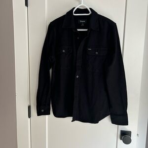 Brixton Black Shirt Jacket